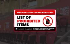 CHAN 2024: List of prohibited items in stadiums