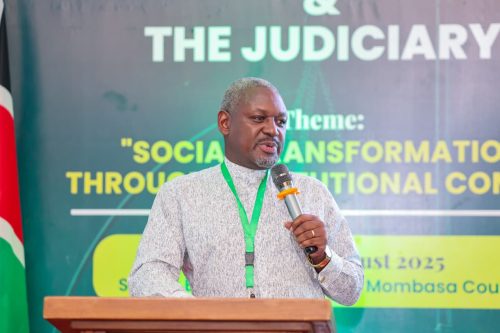 Rarieda MP Otiende Amollo during a meeting in August 22, 2025. PHOTO/@NAssemblyKE/X