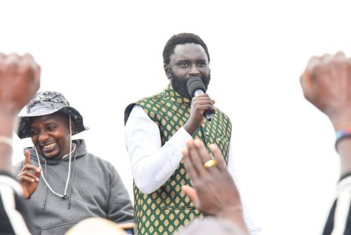 Methu during an event on Sunday, August 10, 2025. PHOTO/@methumuhia/X