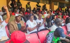 Maraga, Ruto, Raila join thousands at Kasarani to support Harambee Stars