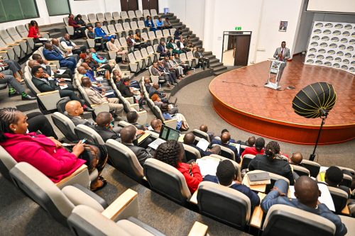 Davis Chirchir and other leaders during a stakeholder engagement on August 18, 2025. PHOTO/@Davis_Chirchir/X