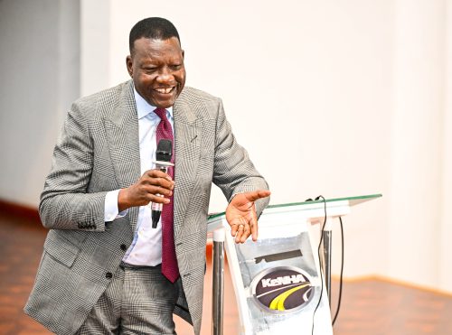 Davis Chirchir during a stakeholder engagement on August 18, 2025. PHOTO/@Davis_Chirchir/X