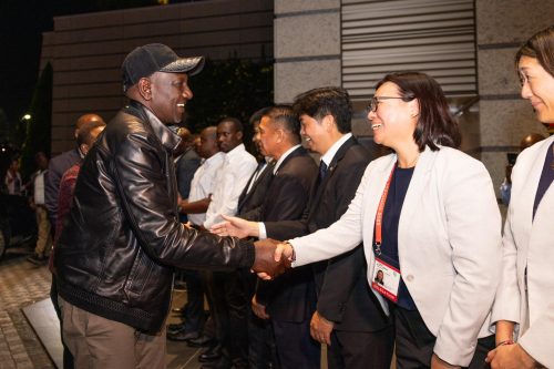 President William Ruto arrives in Yokohama, Japan, for the ninth Tokyo International Conference on African Development (TICAD 9) on Tuesday, August 19, 2025. PHOTO/@WilliamsRuto/X