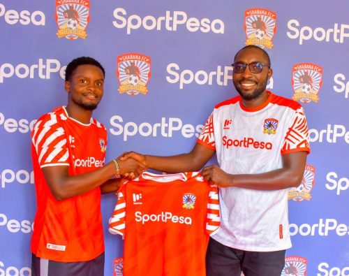 Humphrey Obino while joining Shabana FC on August 26, 2025. PHOTO/@Shabanafckenya/X