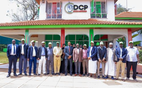 Rigathi with the community leaders. PHOTO/@DCP_Democracy