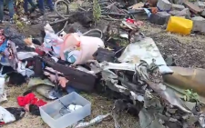 Panic as helicopter crashes into residential area in Mwihoko