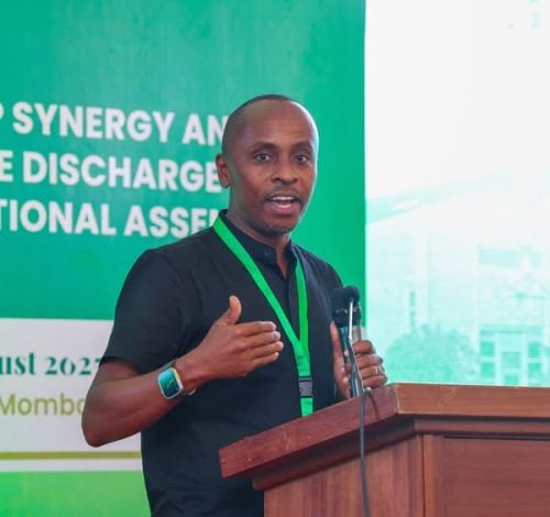 Dagoretti South MP John Kiarie speaking during the 3rd Leadership Retreat of the National Assembly in Mombasa on Wednesday, August 21, 2025. PHOTO/https://www.facebook.com/ParliamentKE