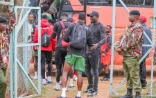 Mariga meets Harambee Stars players ahead of CHAN opener
