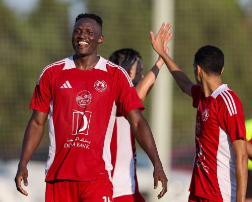 Michael Olunga in action on Saturday August 2, 2025. PHOTO/@alarabi_club/X
