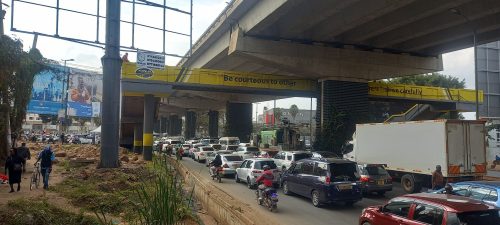 A section of Mombasa Road during heavy traffic. Image is used for illustration. PHOTO/@MNdimu/X