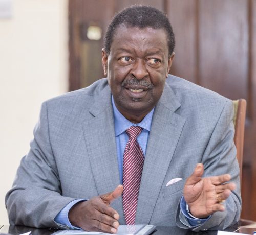 Prime CS Musalia Mudavadi during a past event: PHOTO/@MusaliaMudavadi/X