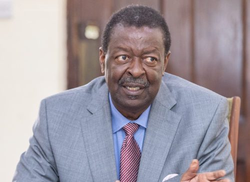 Prime CS Musalia Mudavadi during a past event: PHOTO/@MusaliaMudavadi/X