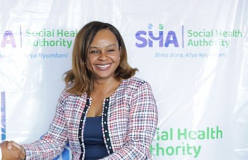 SHA CEO Dr Mercy Mwangangi. PHOTO/@MOHMediServices/X