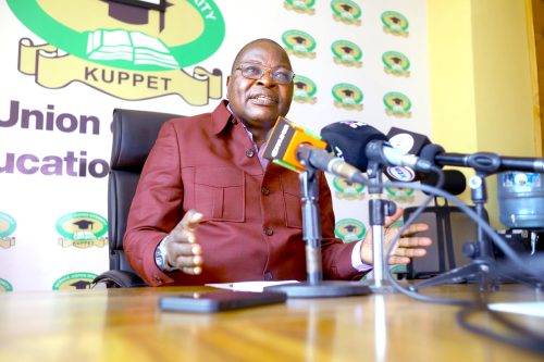 KUPPET secretary general Akelo Misori