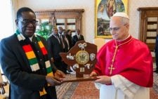Pope Leo hosts private meeting with Zimbabwe’s President Mnangagwa