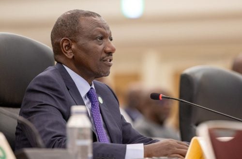 President William Ruto during a past event: PHOTO/https://www.facebook.com/williamsamoei/