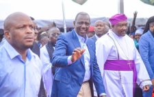 Jalang’o, Mbadi and Wandayi join Ruto for church service in Siaya
