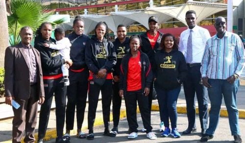 The first group of players from the Kenya National Women’s Volleyball Team, the Malkia Strikers, touched down at Jomo Kenyatta International Airport (JKIA) on Friday afternoon from Thailand. PHOTO/https://www.facebook.com/volleyballkenya
