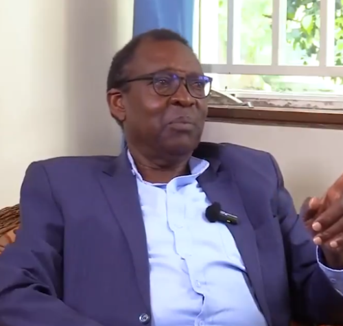Herman Manyora while speaking on his channel. PHOTO//Screengrab by People Daily Digital from X by @HManyora/X
