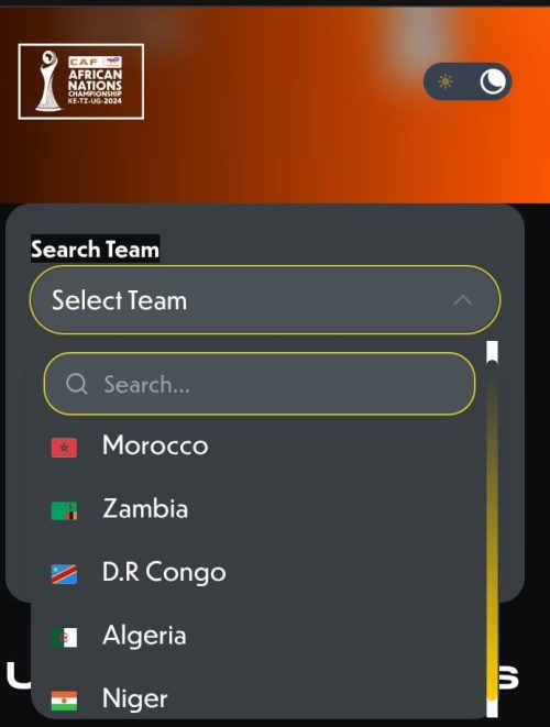 Kenya-Zambia ticket information is evidently missing on official CAF portal. PHOTO/SCRFEENSHOT