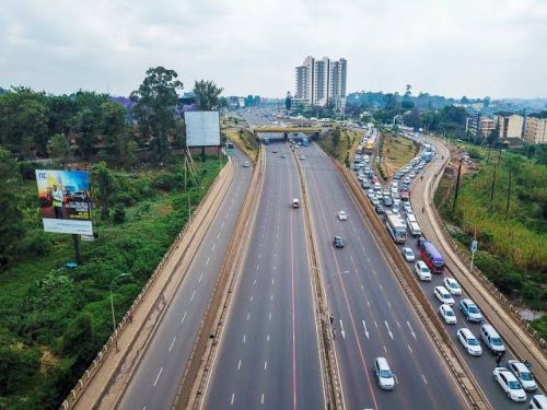 Section of Thika Road. Image is used for illustration. PHOTO/@warui_ace/X