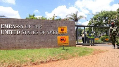 US Embassy in Nairobi. PHOTO/@USEmbassyKenya/X