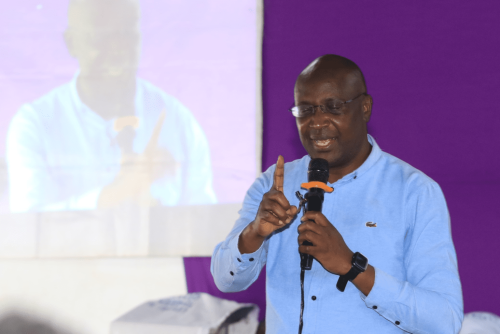 Former Bungoma Governor Wycliffe Wanagamati at a past event. PHOTO/https://www.facebook.com/BungomaCountyPressTeam