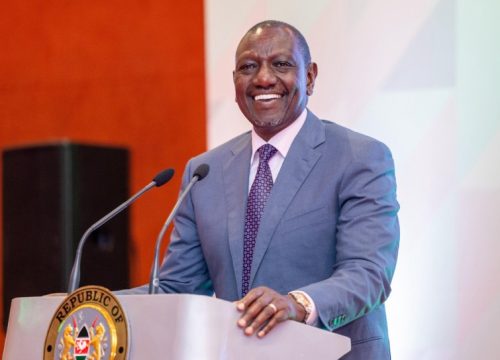 President William Ruto. PHOTO/@WilliamsRuto/X