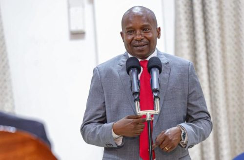 Deputy president Kithure Kindiki during a past event. PHOTO/https://www.facebook.com/KithureKindiki