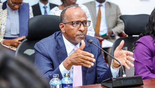 Health CS Aden Duale during a past event: PHOTO/@HonAdenDuale/X
