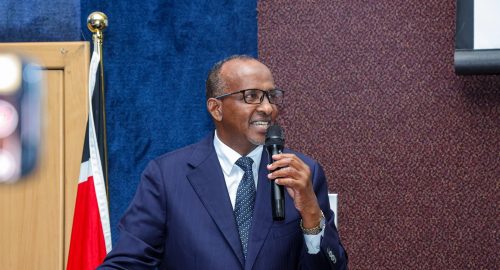 Health CS Aden Duale during a past event:/ PHOTO/@HonAdenDuale/X