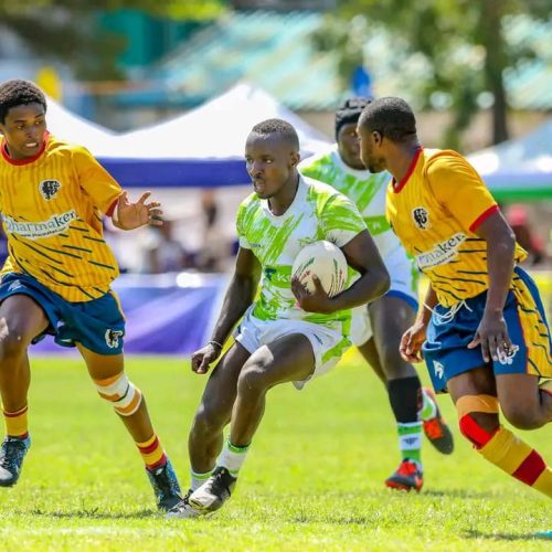 KCB Rugby Club player in action at the Driftwood 7s at the Mombasa Sports last weekend. Photo/KCB Ruby Club/Facebook/https://www.facebook.com/100064862735389/posts/pfbid0W3dGpf1ApWgw6mHuRc6u1iNcXZ21riqsSA6SmiNcwqqas6yHXsCmk6g1YLDaJWujl/?app=fbl