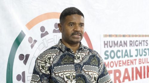 Vocal Africa Chief Executive Officer Hussein Khalid at a past function. PHOTO/@VOCALAfrica_/X