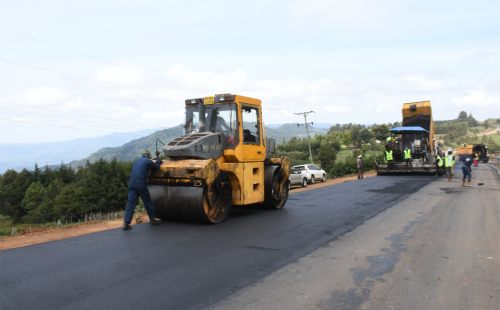 Mandera Road under construction:PHOTO/https://kenha.co.ke/