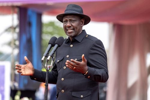 President William Ruto during a past event: PHOTO/@WilliamsRuto/X