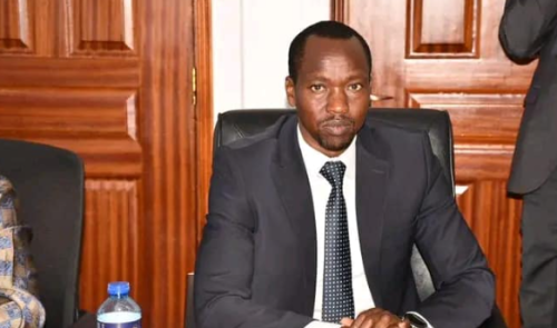 Kacheliba MP Titus Lotee during a past committee session. PHOTO/https://web.facebook.com/TITUSLOTEE1