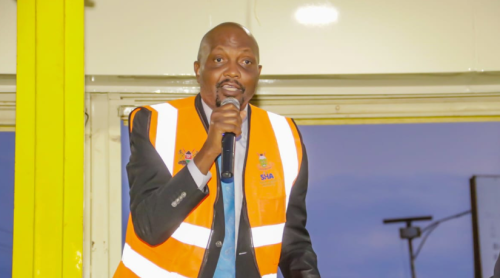 Former government advisor Moses Kuria speaks during a past public function. PHOTO/@HonMoses_Kuria/X