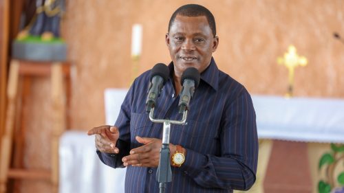 Justin Muturi during a past event. PHOTO/@HonJBMuturi/X