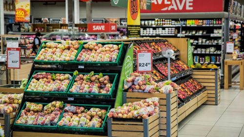 A grocery section in a supermarket. Image used for illustration purposes only. PHOTO/Pexels
