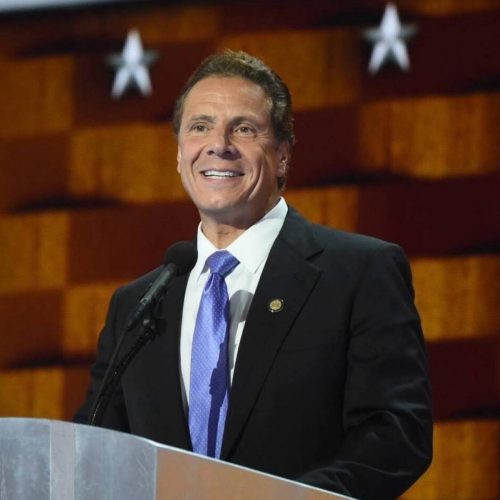 NYC mayor aspirant Andrew Cuocomo deliver a keynote speech in a past event. PHOTO/https://www.facebook.com/andrewcuomo