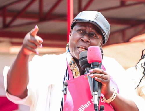Kisumu County Woman Rep Ruth Odinga speaks during a past function. PHOTO/https://www.facebook.com/profile.php?id=100089817945495&sk=photos