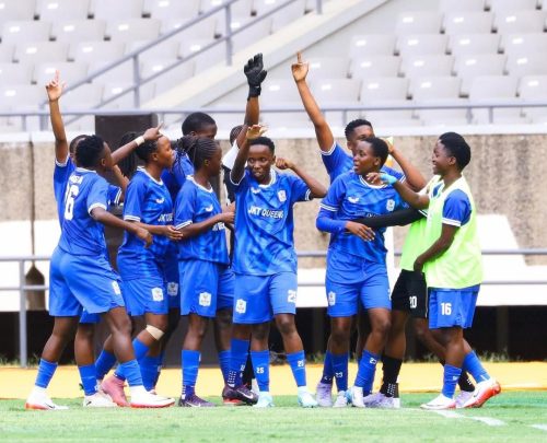 JKT Queens celebrate their win. PHOTO/https://www.facebook.com/photo/Carol Radull