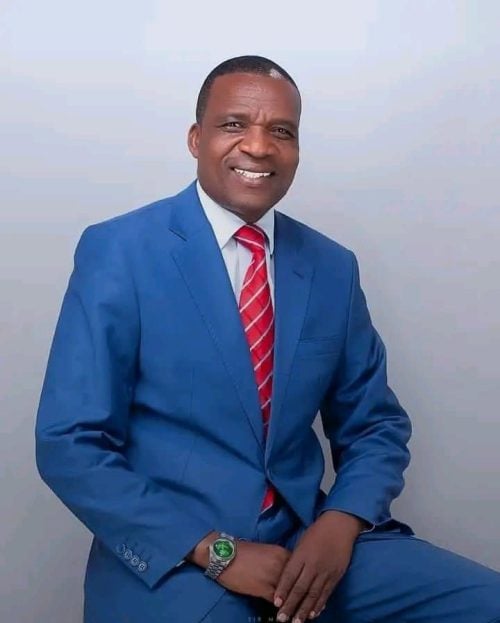 David Ndakwa posing for a photo. PHOTO/https://web.facebook.com/photo/David Ndakwa/Facebook