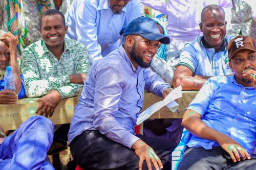 MP Yakub Adow during a public engagement with the people of Damaja and Matagala. PHOTO/https://www.facebook.com/Hon Yakub Adow Kuno