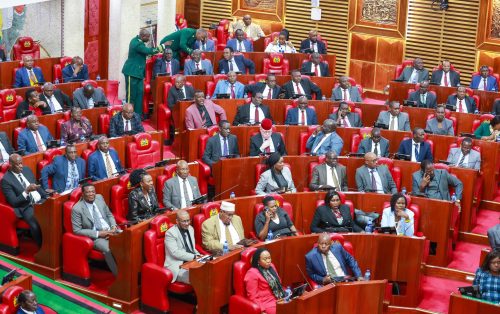 MPs during the session at the National Assembly. PHOTO/https://www.facebook.com/Parliament of Kenya