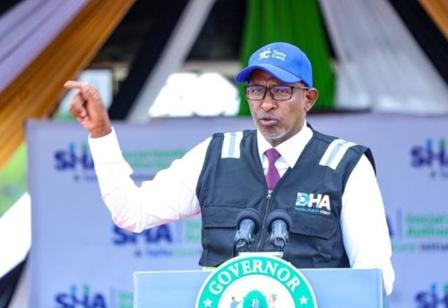 Health CS Aden Duale during a past event: PHOTO/facebook.com/adenduale