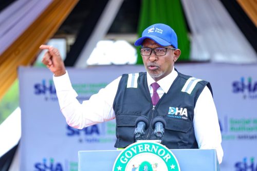 Health CS Aden Duale during a past event: PHOTO/facebook.com/adenduale