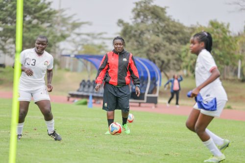 Rising Starlets train ahead of qualifiers. PHOTO/@StarletsKE/X