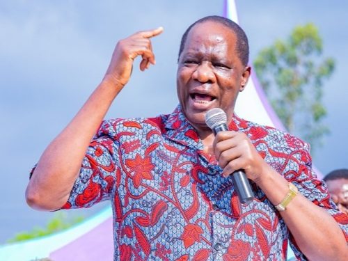 The late former Rongo MP Dalmas Otieno. PHOTO/@EliudOwalo/X