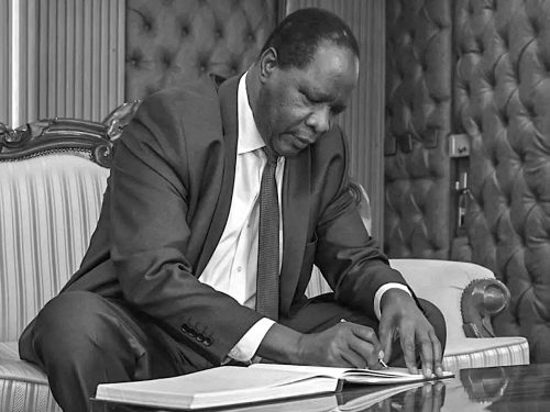 The late former Rongo MP Dalmas Otieno. PHOTO/@4thPresidentKE/X